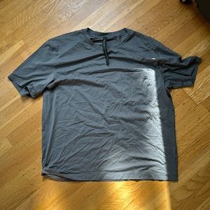Lululemon The Fundamental oversized T-Shirt Size L large Anchor Grey ANCH Men's